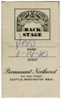 Backstage Pass 8/14/80