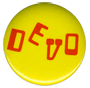 Vintage DEVO Pinback