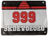 5KDEVO 2020 Race Bib
